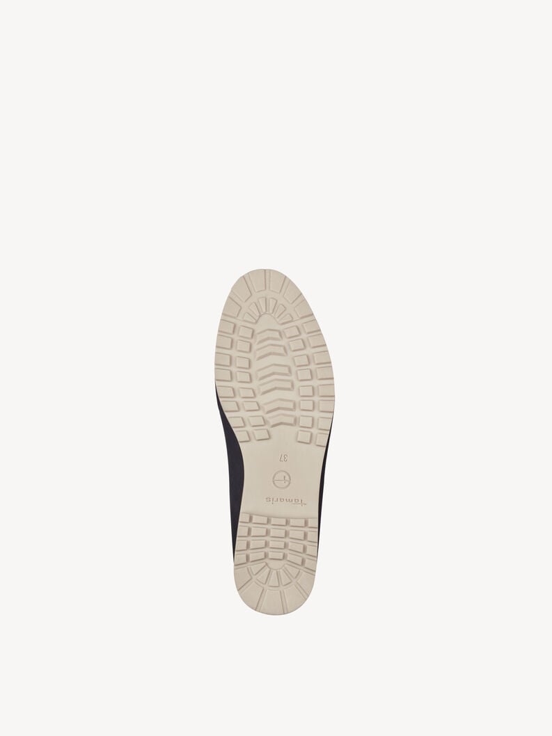 cuoio di pattino - blu 1-24200-42-805 compra tamaris scarpe basse pantofole online