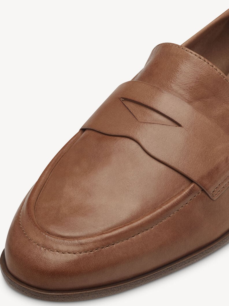 cuoio di pattino - marrone 1-24210-42-305 compra tamaris scarpe basse pantofole online