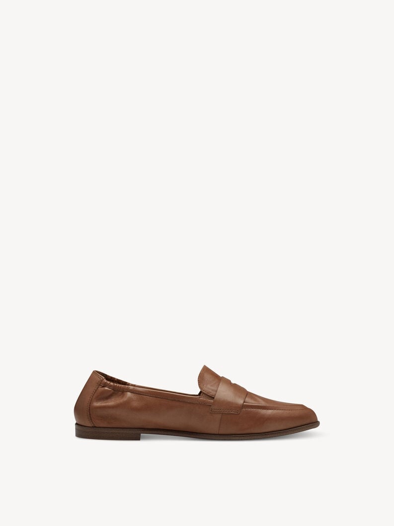 cuoio di pattino - marrone 1-24210-42-305 compra tamaris scarpe basse pantofole online