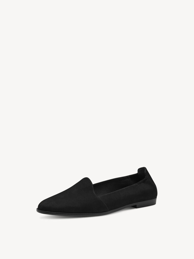 cuoio di pattino - nero 1-24212-42-001 compra tamaris scarpe basse pantofole online