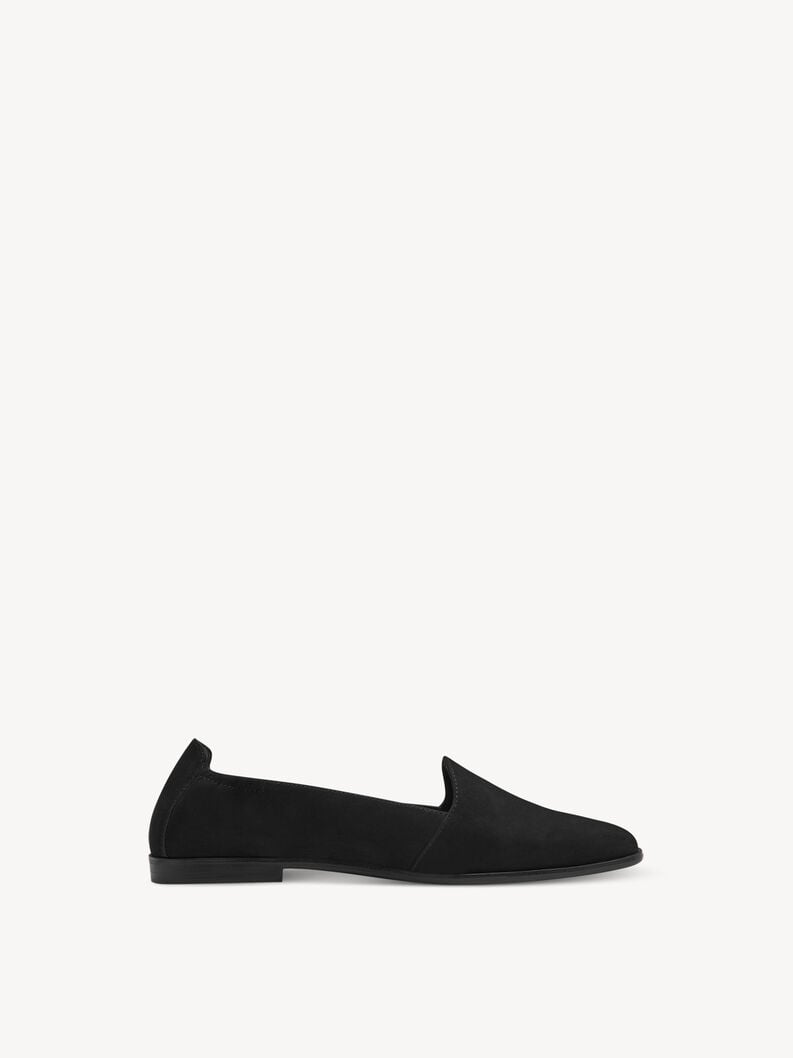 cuoio di pattino - nero 1-24212-42-001 compra tamaris scarpe basse pantofole online