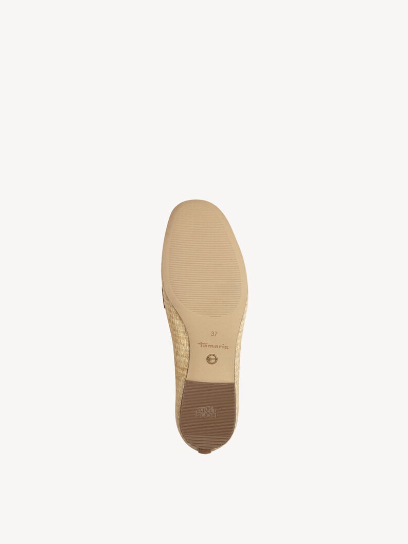 pantofola - beige 1-24223-44-318 compra tamaris scarpe basse pantofole online
