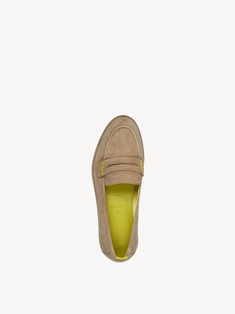 cuoio di pattino - marrone 1-24224-44-435 compra tamaris scarpe basse pantofole online