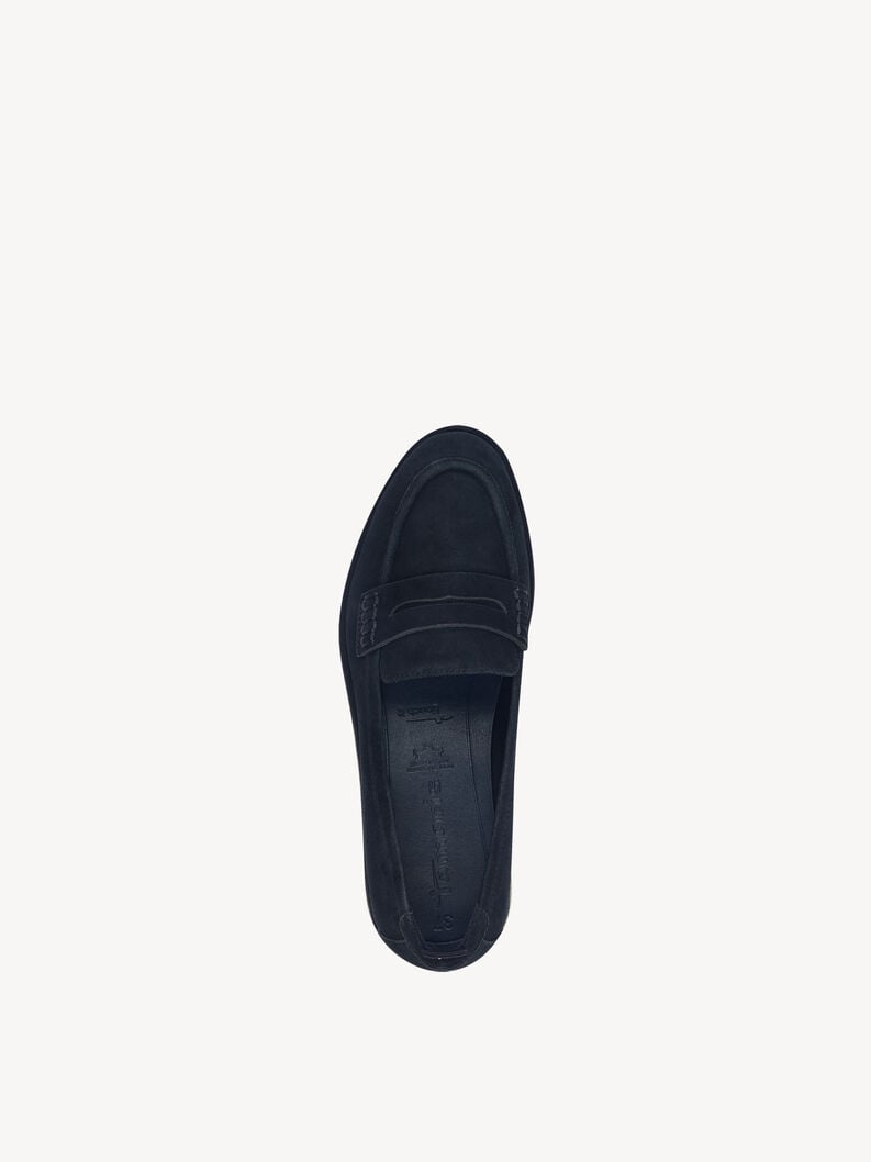 cuoio di pattino - blu 1-24224-44-805 compra tamaris scarpe basse pantofole online