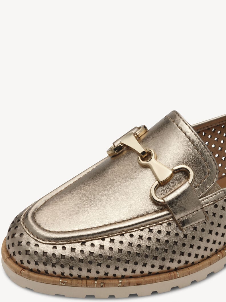cuoio di pattino - metallizzato 1-24230-44-900 compra tamaris scarpe basse pantofole online