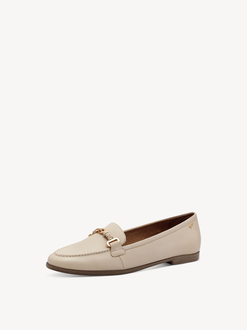 cuoio di pattino - beige 1-24240-44-413 compra tamaris scarpe basse pantofole online