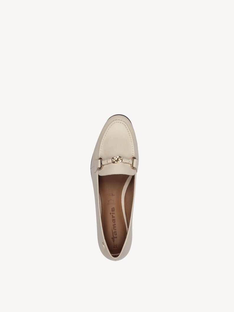 cuoio di pattino - beige 1-24240-44-413 compra tamaris scarpe basse pantofole online