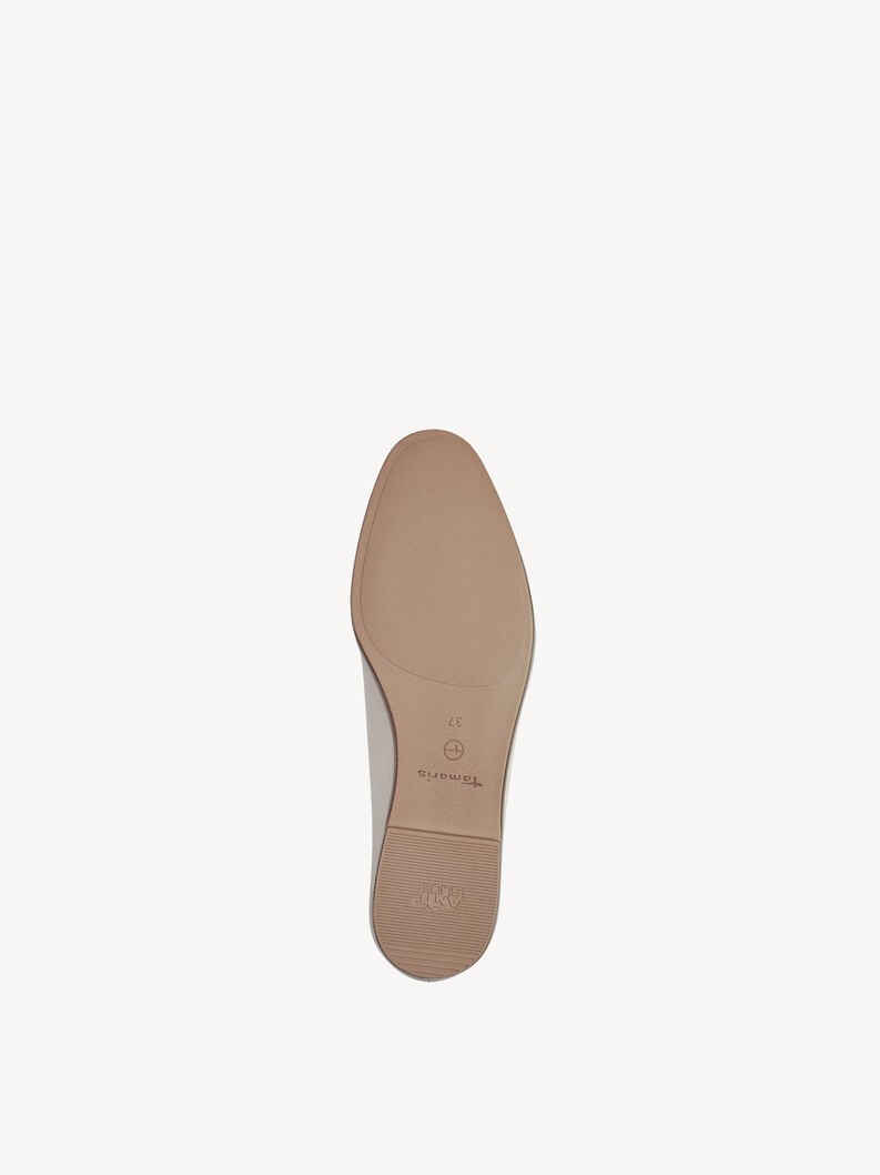 cuoio di pattino - beige 1-24240-44-413 compra tamaris scarpe basse pantofole online
