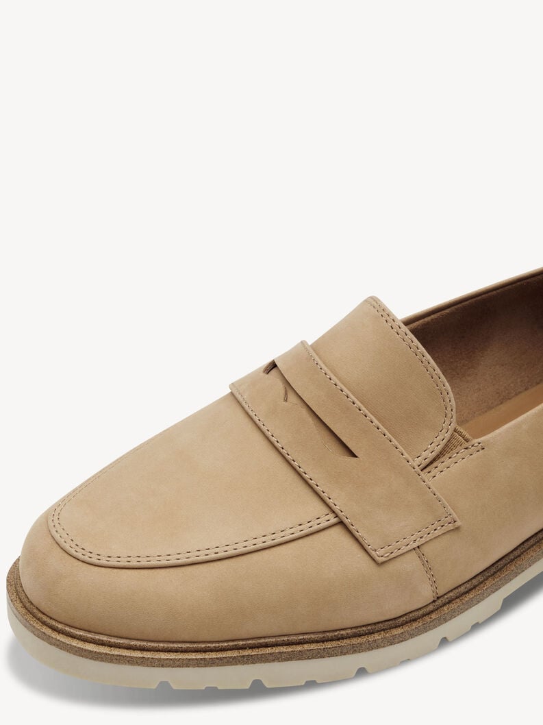cuoio di pattino - marrone 1-24290-41-310 compra tamaris scarpe basse pantofole online