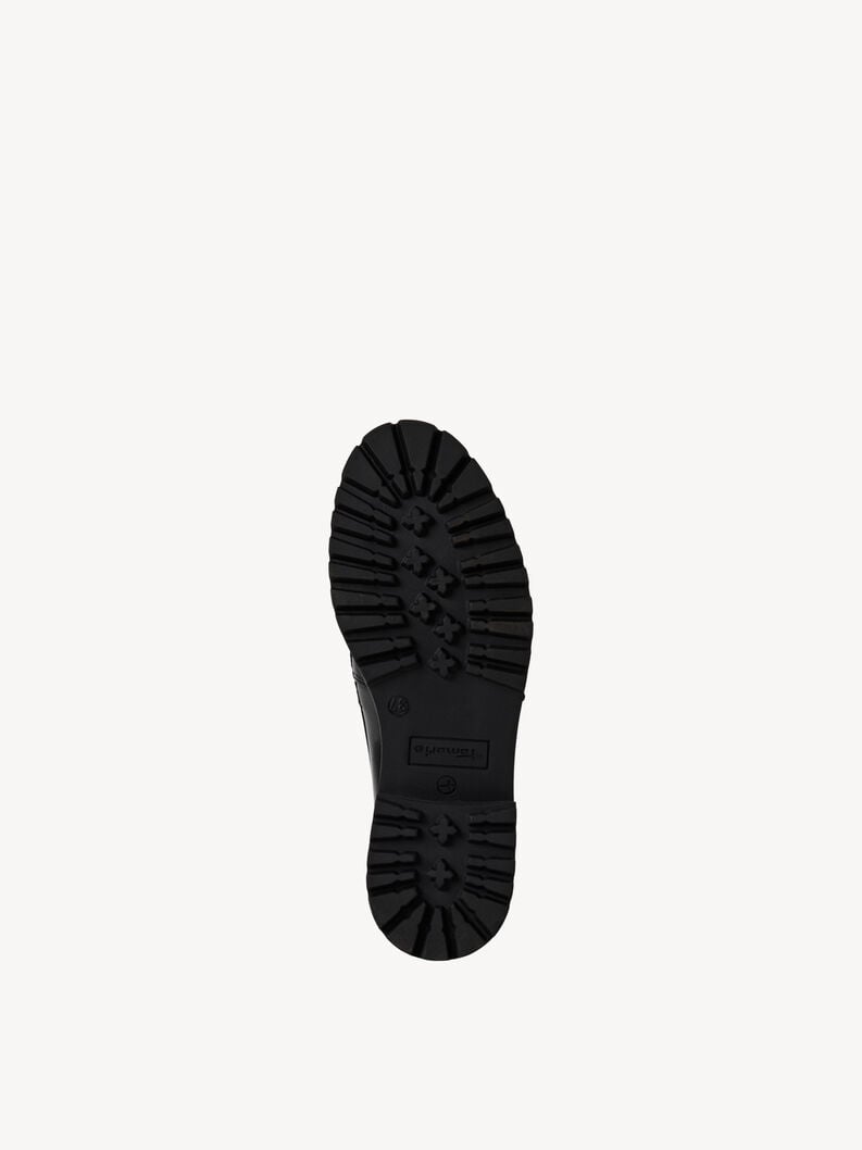 cuoio di pattino - nero 1-24300-45-003 compra tamaris scarpe basse pantofole online