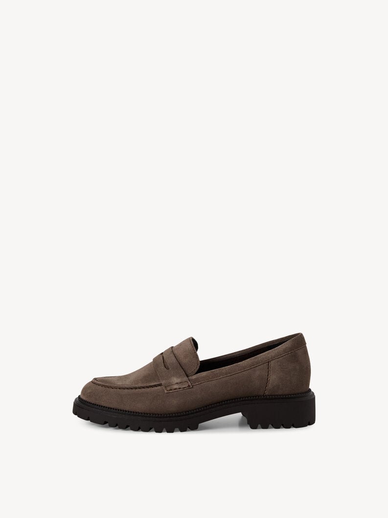 cuoio di pattino - beige 1-24300-45-341 compra tamaris scarpe basse pantofole online