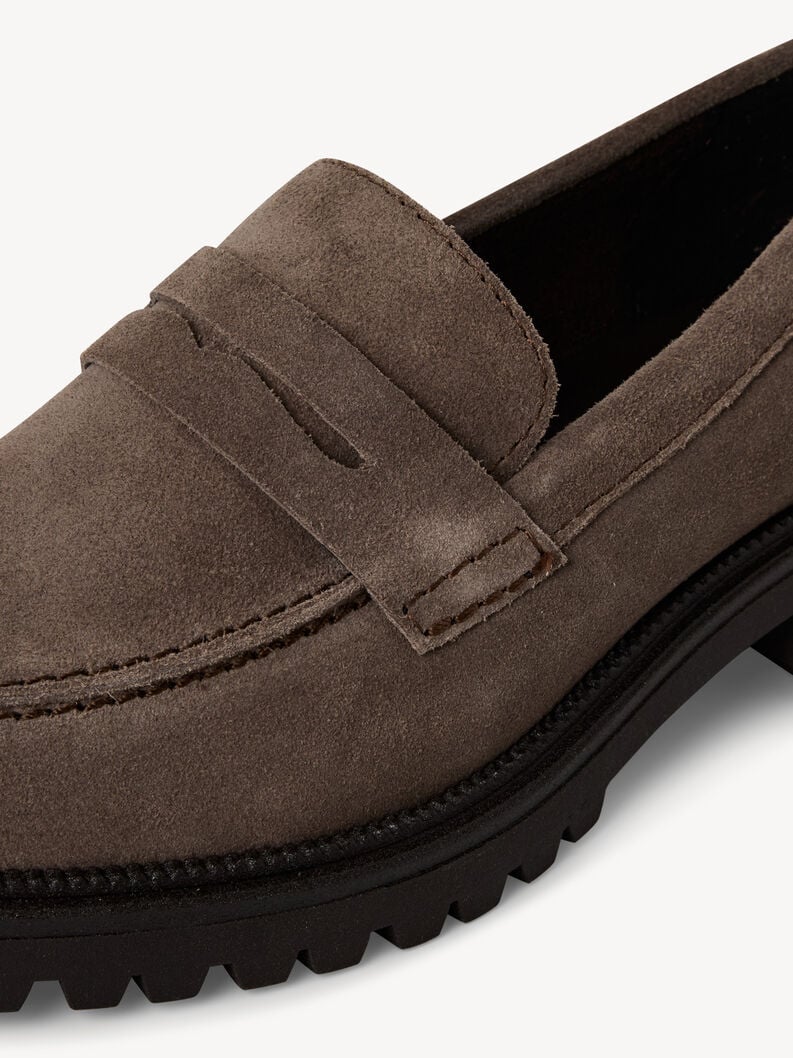 cuoio di pattino - beige 1-24300-45-341 compra tamaris scarpe basse pantofole online