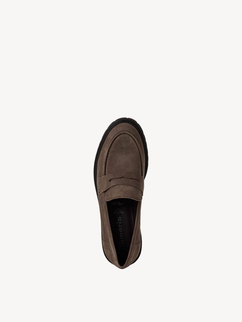 cuoio di pattino - beige 1-24300-45-341 compra tamaris scarpe basse pantofole online