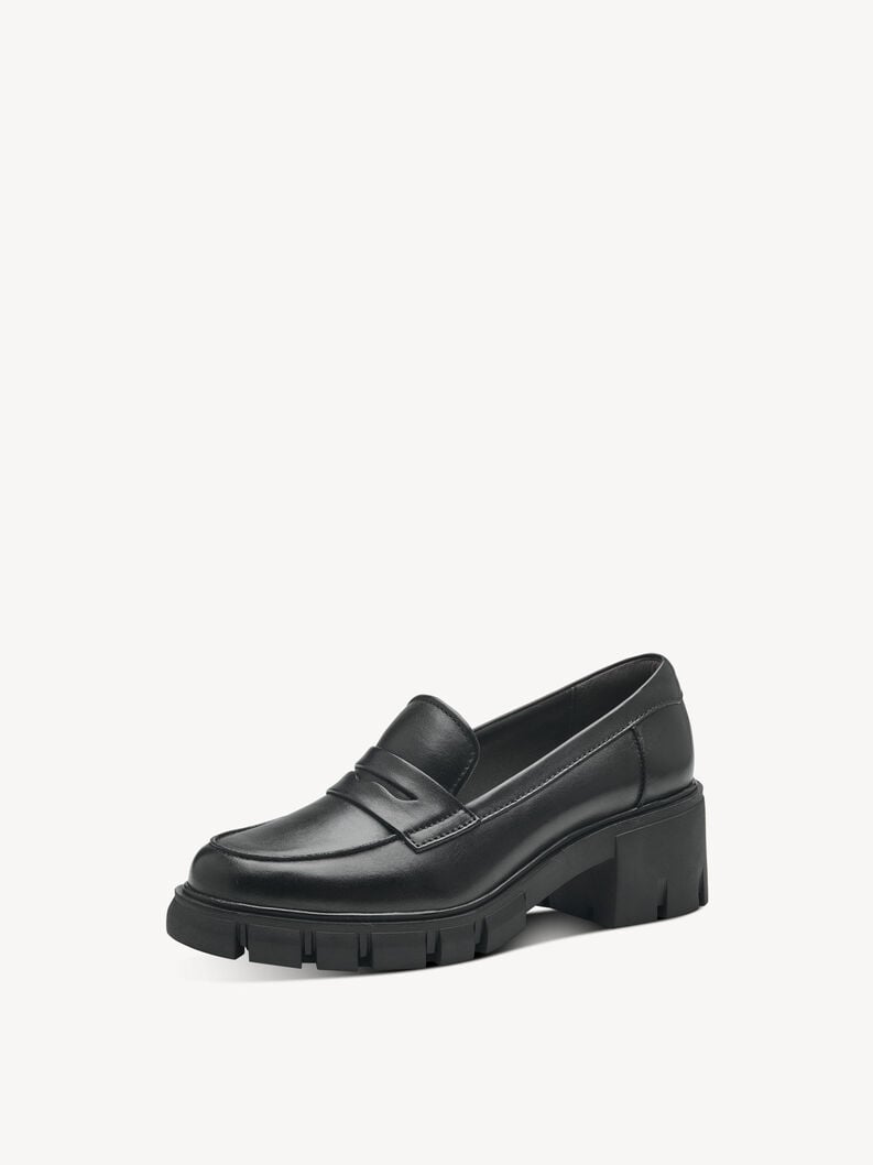 cuoio di pattino - nero 1-24439-41-003 compra tamaris scarpe basse pantofole online