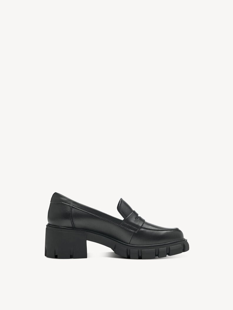 cuoio di pattino - nero 1-24439-41-003 compra tamaris scarpe basse pantofole online