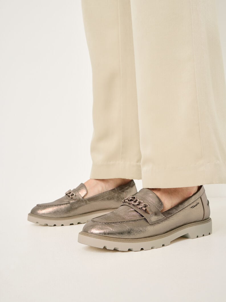 scarpetta doro 1-24649-44-933 compra tamaris scarpe basse pantofole online