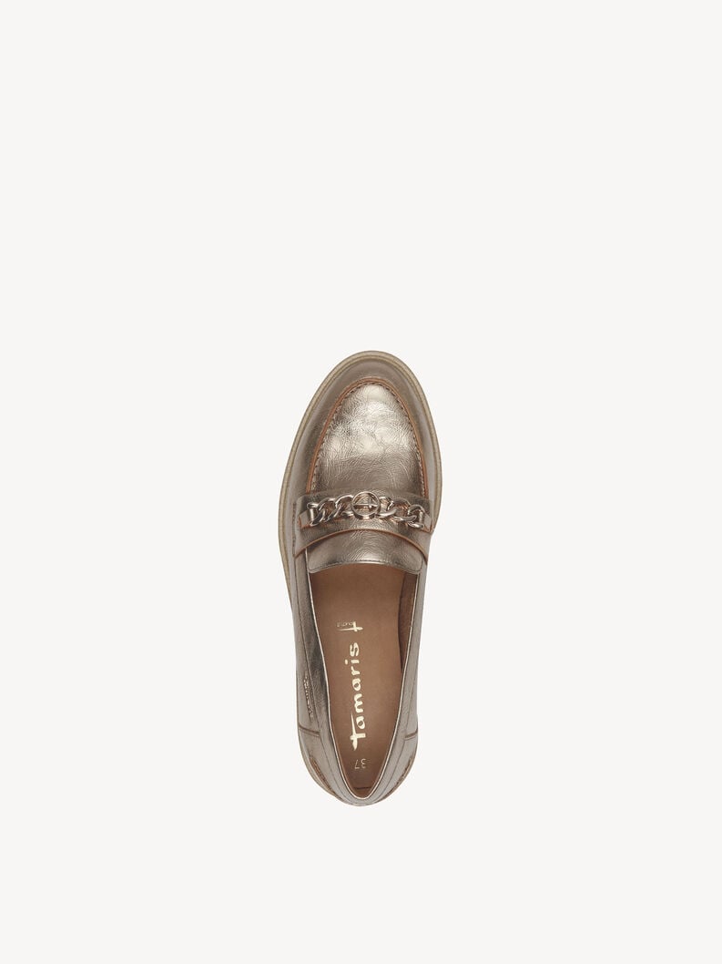 scarpetta doro 1-24649-44-933 compra tamaris scarpe basse pantofole online