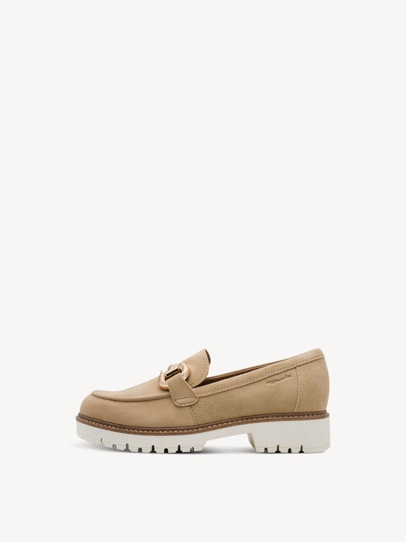 cuoio di pattino - marrone 1-24723-43-435 compra tamaris scarpe basse pantofole online