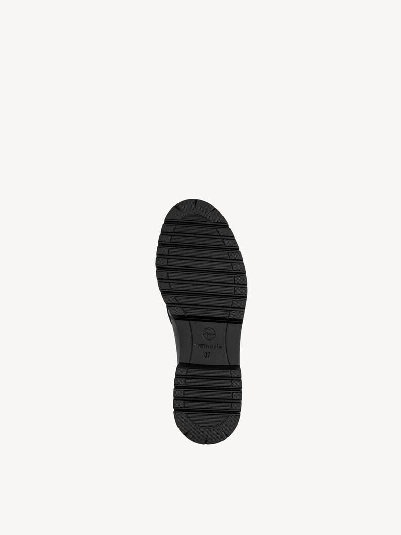 cuoio di pattino - nero 1-24733-45-003 compra tamaris scarpe basse pantofole online