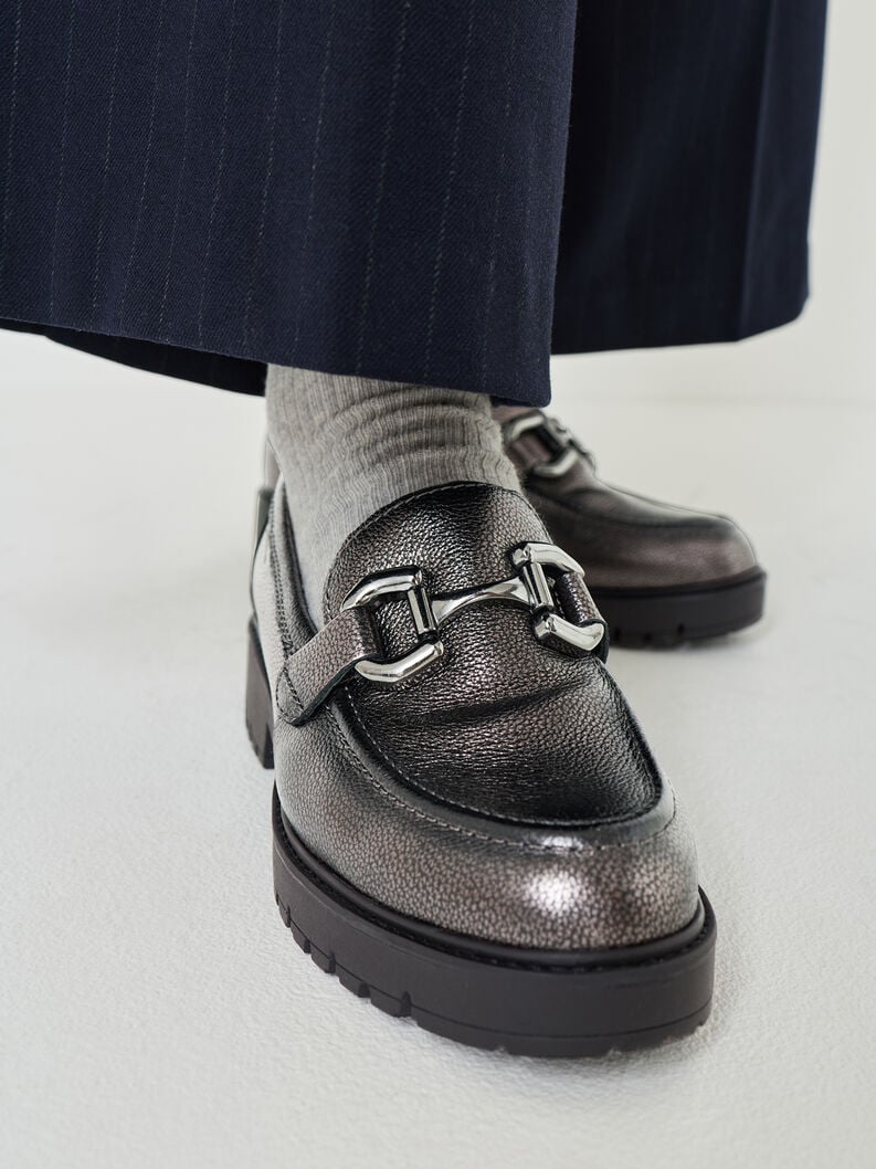 cuoio di pattino - metallizzato 1-24733-45-915 compra tamaris scarpe basse pantofole online