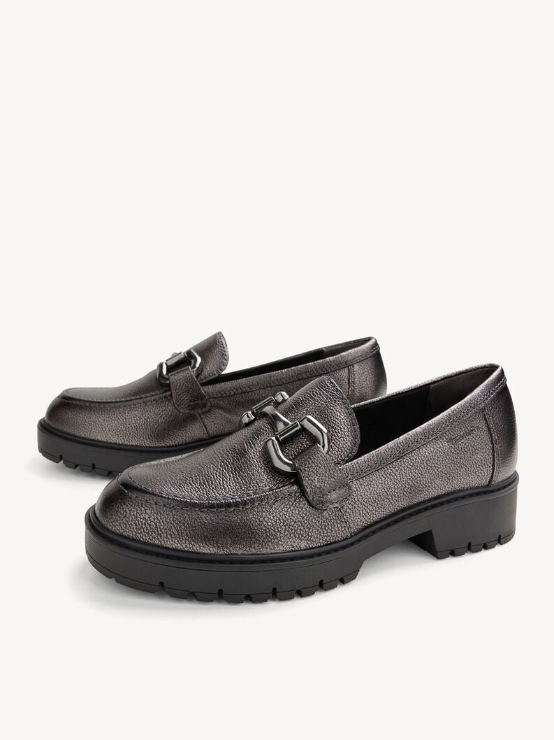 cuoio di pattino - metallizzato 1-24733-45-915 compra tamaris scarpe basse pantofole online