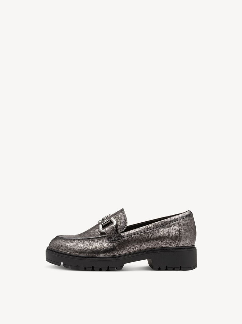 cuoio di pattino - metallizzato 1-24733-45-915 compra tamaris scarpe basse pantofole online