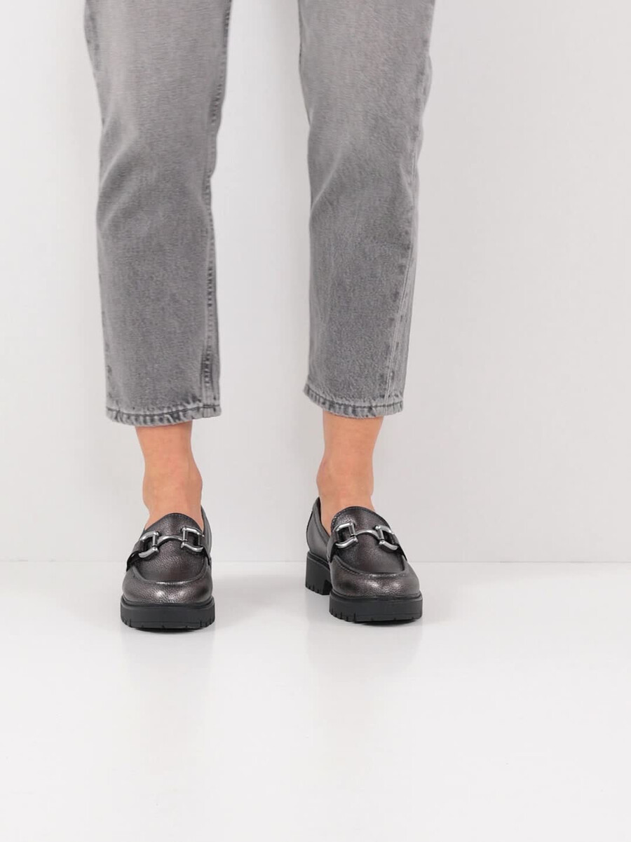 cuoio di pattino - metallizzato 1-24733-45-915 compra tamaris scarpe basse pantofole online