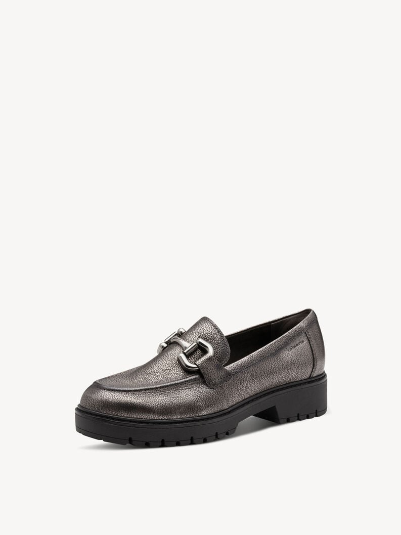 cuoio di pattino - metallizzato 1-24733-45-915 compra tamaris scarpe basse pantofole online
