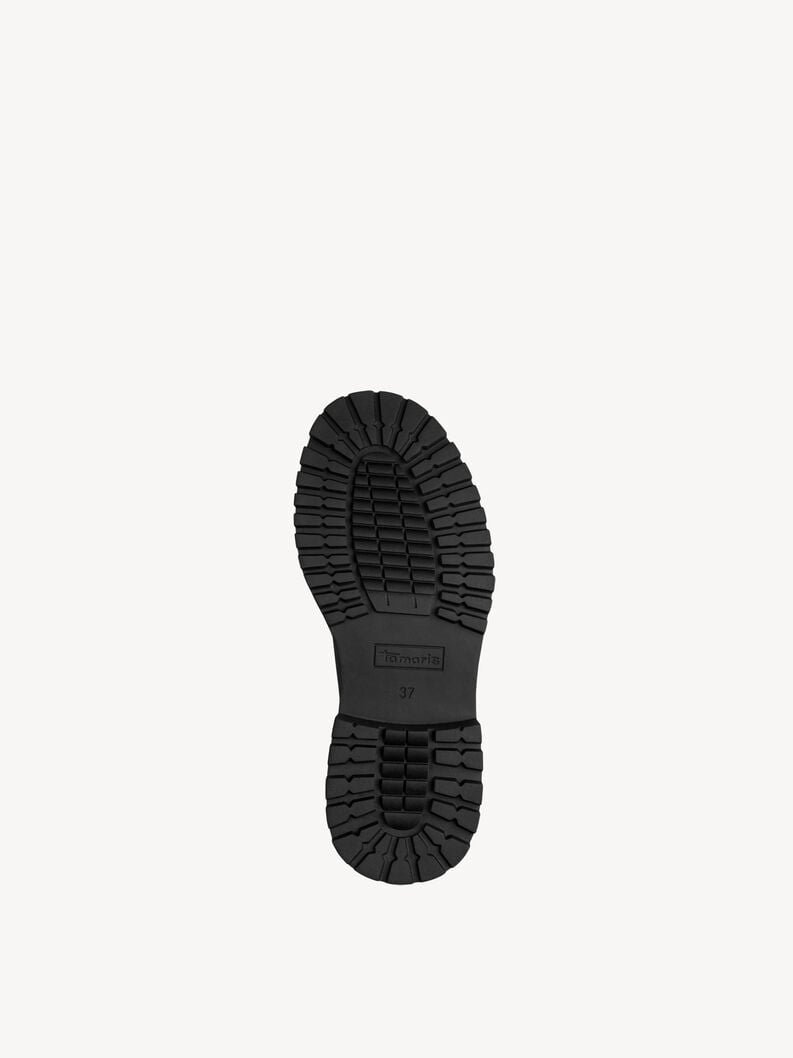 cuoio di pattino - nero 1-24767-45-001 compra tamaris scarpe basse pantofole online