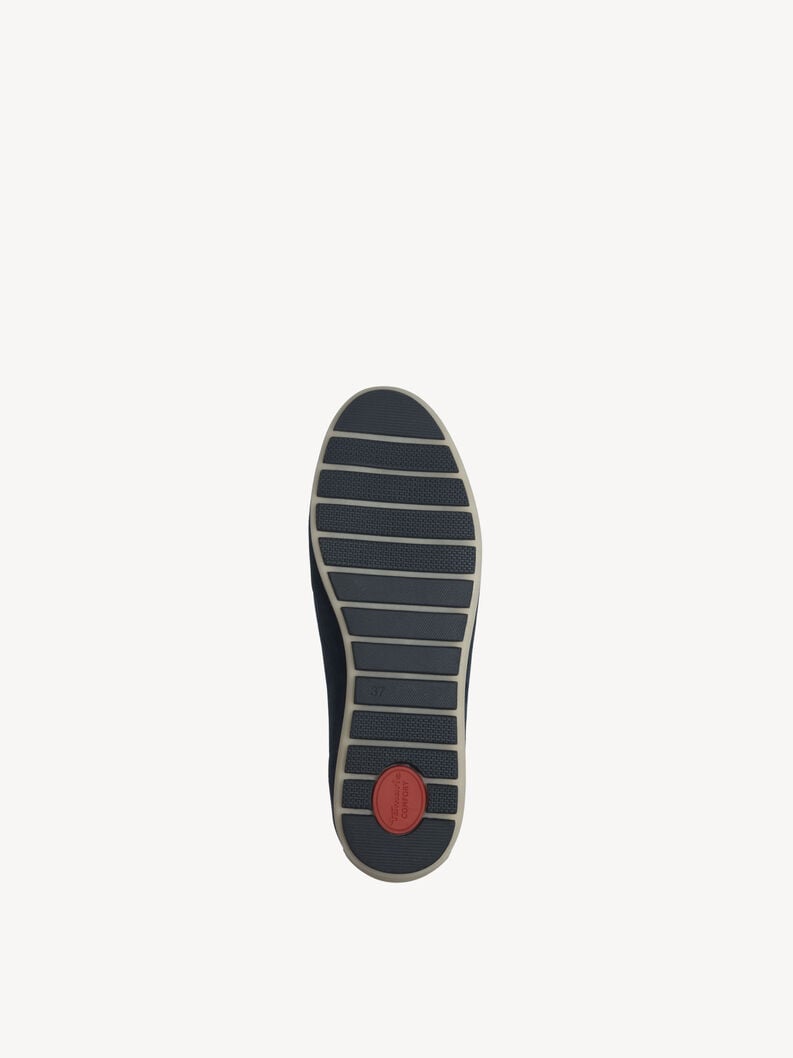 cuoio di pattino - blu 8-84600-44-806 compra tamaris scarpe basse pantofole online