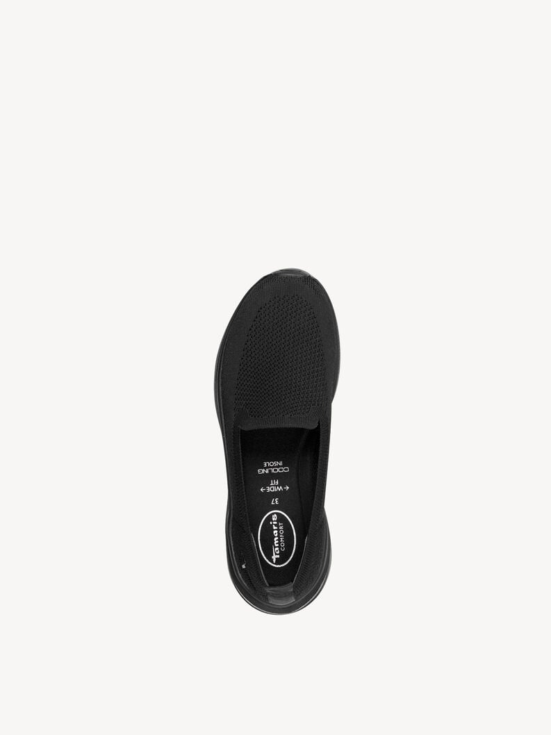 pantofola - nero 8-84702-45-007 compra tamaris scarpe basse pantofole online