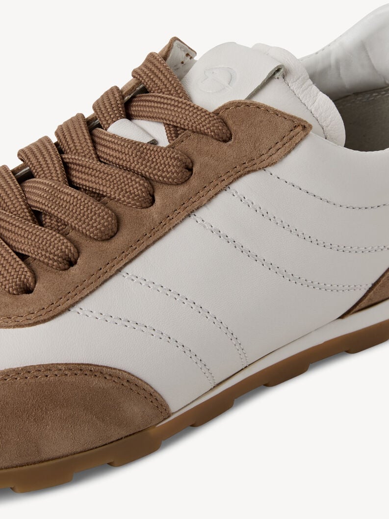 sneaker in pelle - marrone 1-23611-44-301 compra tamaris sneakers online