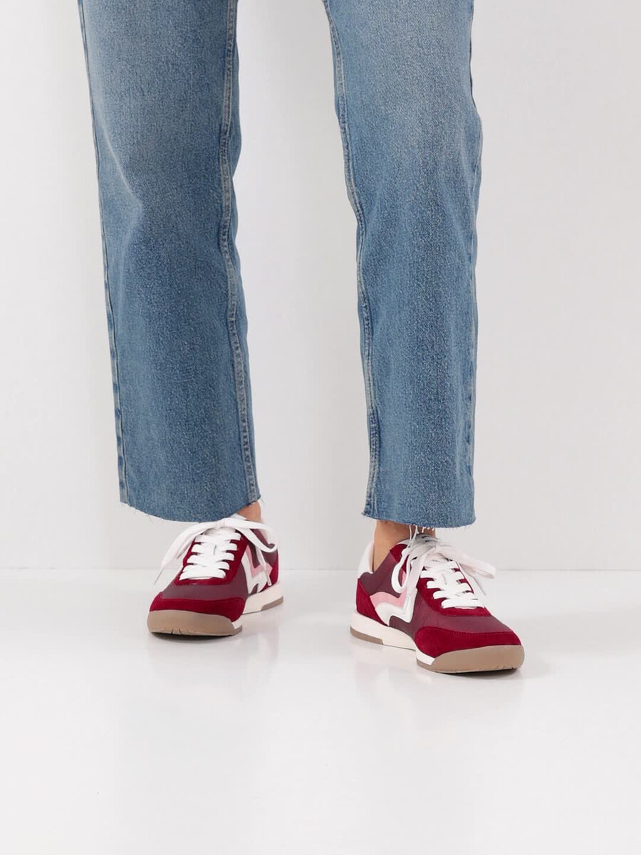 sneaker rosso 1-23665-45-500 compra tamaris sneakers online