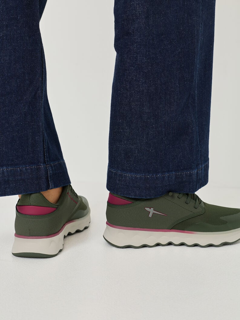 nowana sneaker - verde 1-23700-44-761 compra tamaris sneakers online