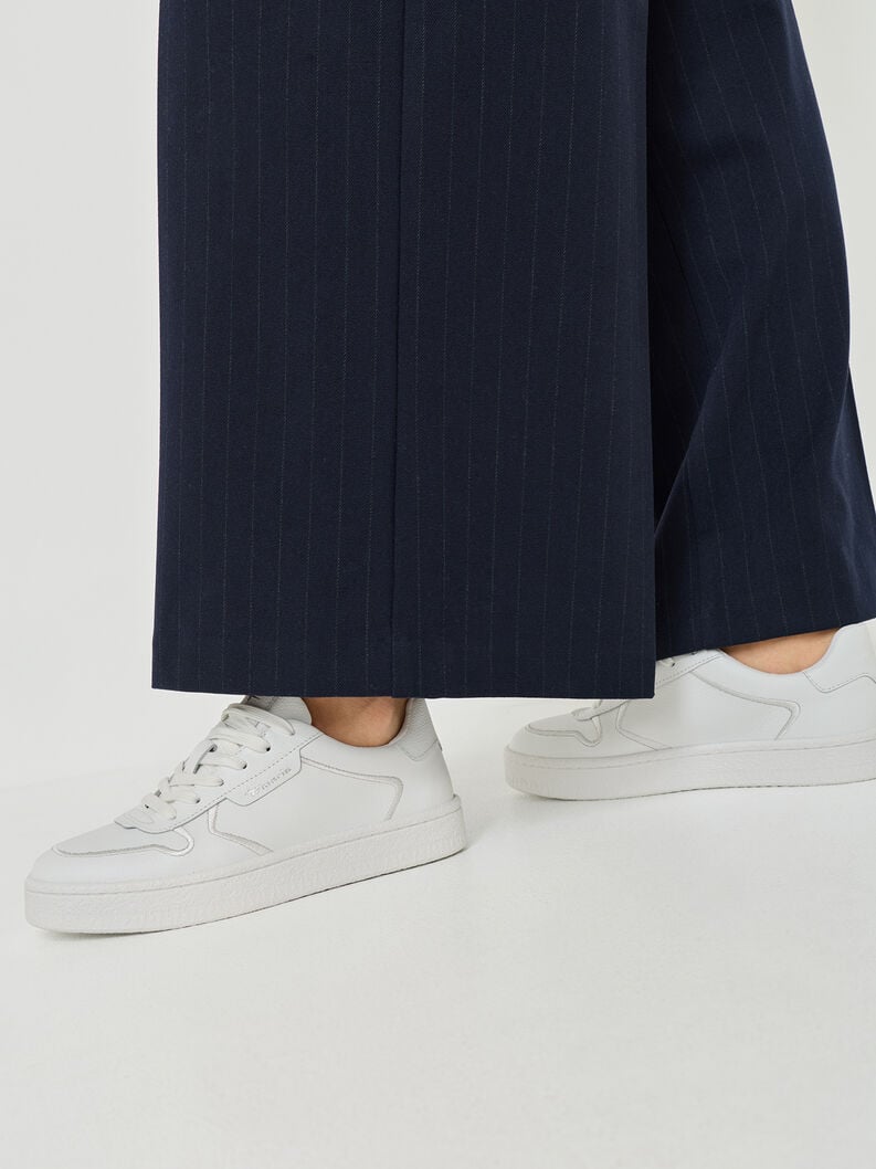 sneaker in pelle - bianco 1-23701-45-117 compra tamaris sneakers online