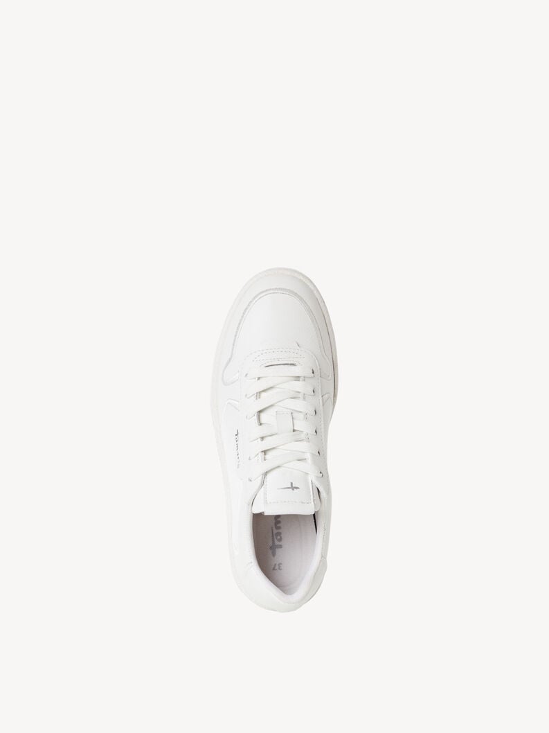 sneaker in pelle - bianco 1-23701-45-117 compra tamaris sneakers online
