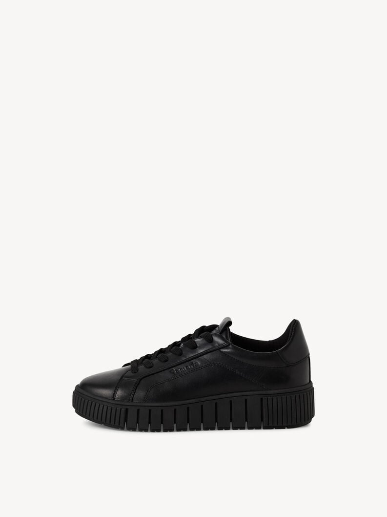 sneaker in pelle - nero 1-23708-45-003 compra tamaris sneakers online
