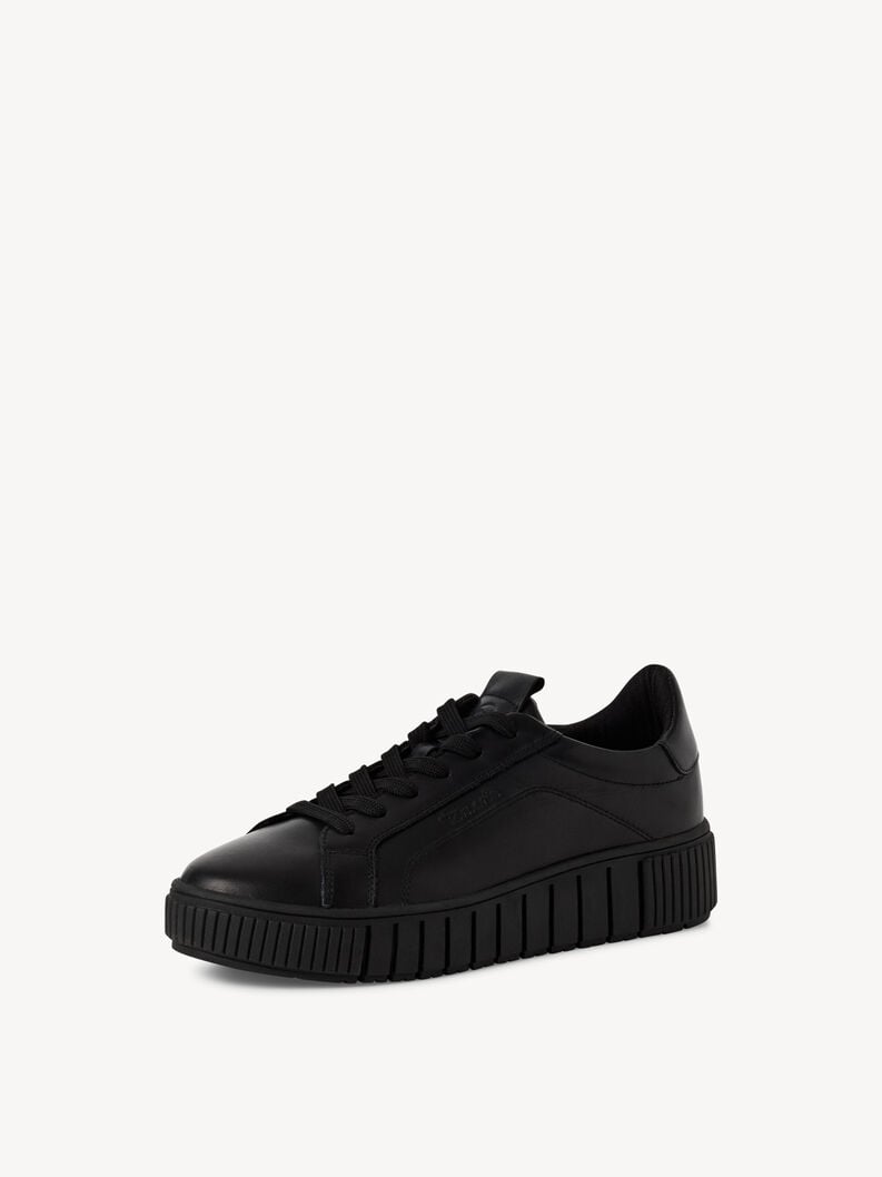 sneaker in pelle - nero 1-23708-45-003 compra tamaris sneakers online