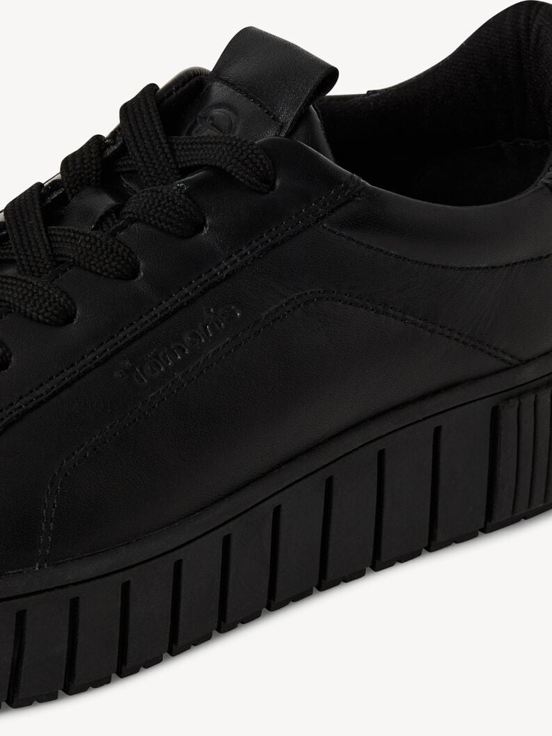 sneaker in pelle - nero 1-23708-45-003 compra tamaris sneakers online