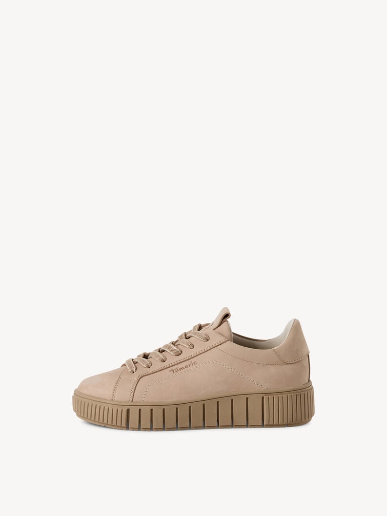sneaker in pelle - marrone 1-23708-45-374 compra tamaris sneakers online
