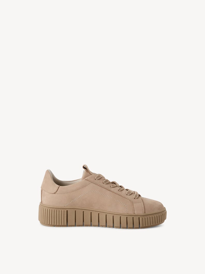 sneaker in pelle - marrone 1-23708-45-374 compra tamaris sneakers online