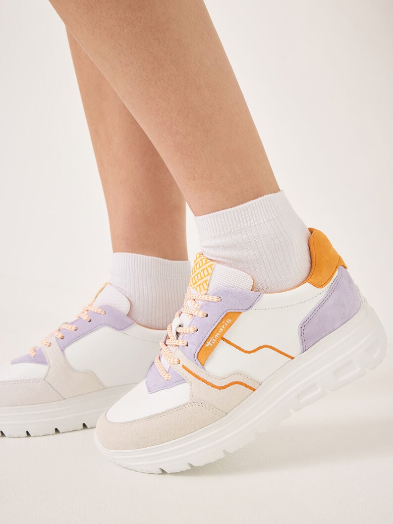 sneaker arancione 1-23710-44-608 compra tamaris sneakers online