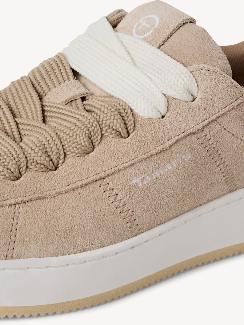 sneaker in pelle - marrone 1-23716-43-375 compra tamaris sneakers online