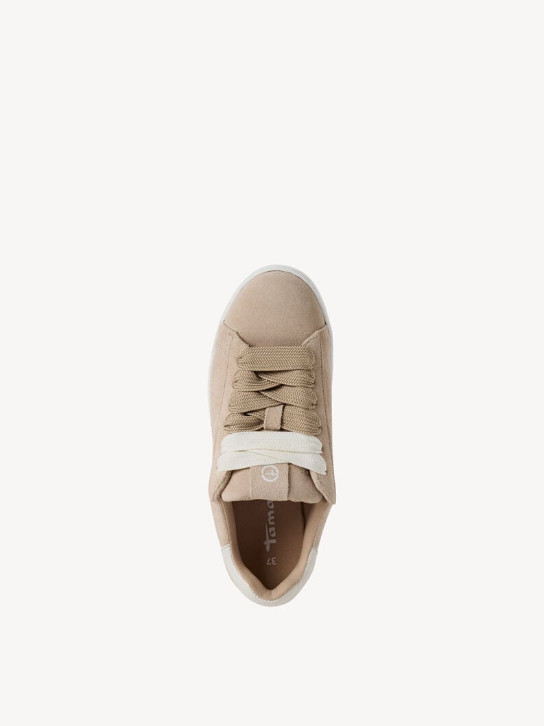 sneaker in pelle - marrone 1-23716-43-375 compra tamaris sneakers online