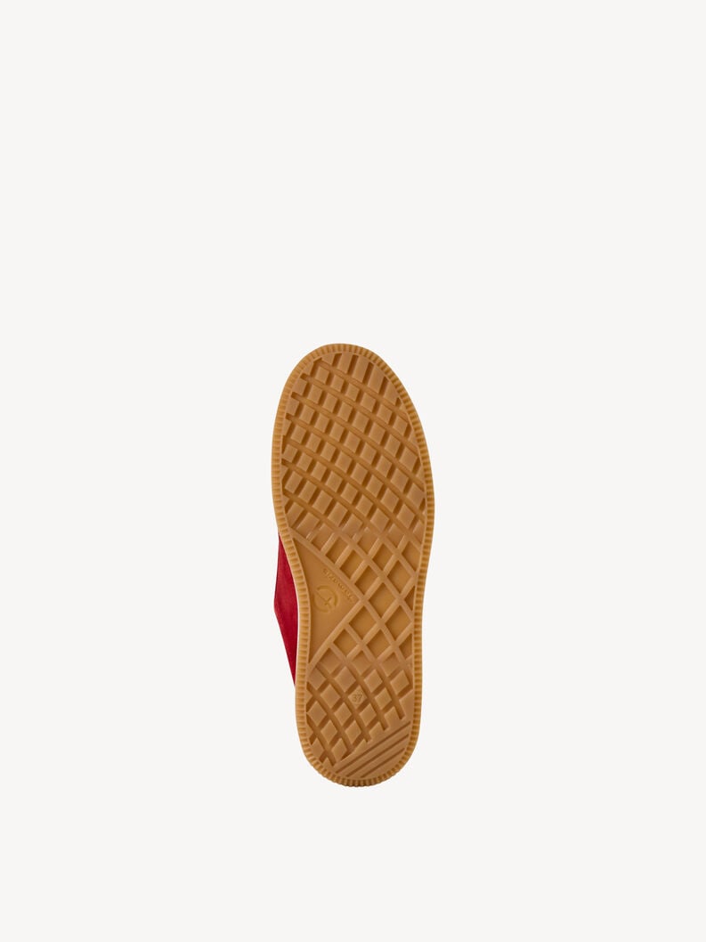 sneaker in pelle - rosso 1-23716-43-500 compra tamaris sneakers online