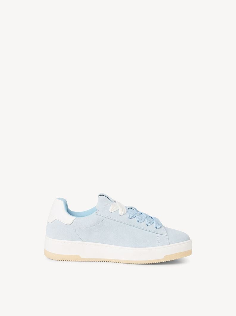 sneaker in pelle - blu 1-23716-43-880 compra tamaris sneakers online