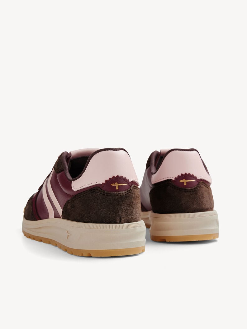 sneaker in pelle - rosso 1-23718-45-534 compra tamaris sneakers online
