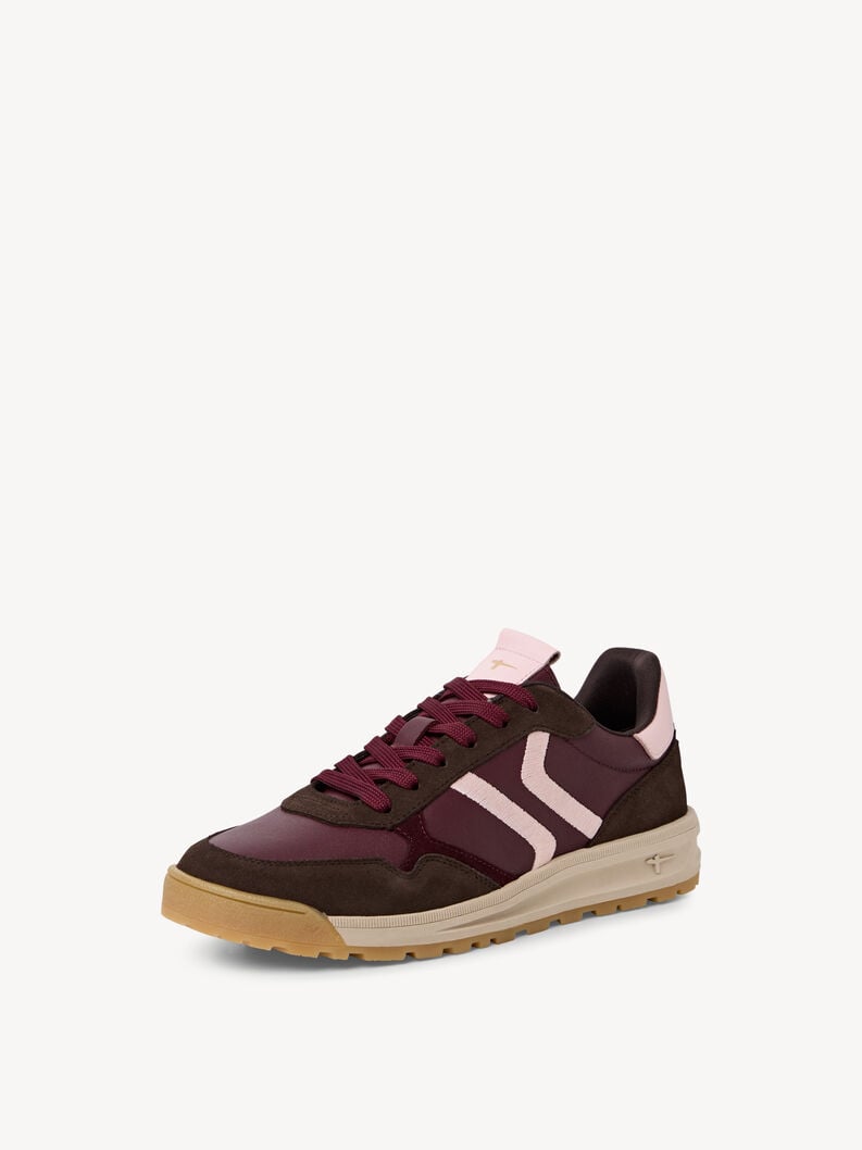 sneaker in pelle - rosso 1-23718-45-534 compra tamaris sneakers online