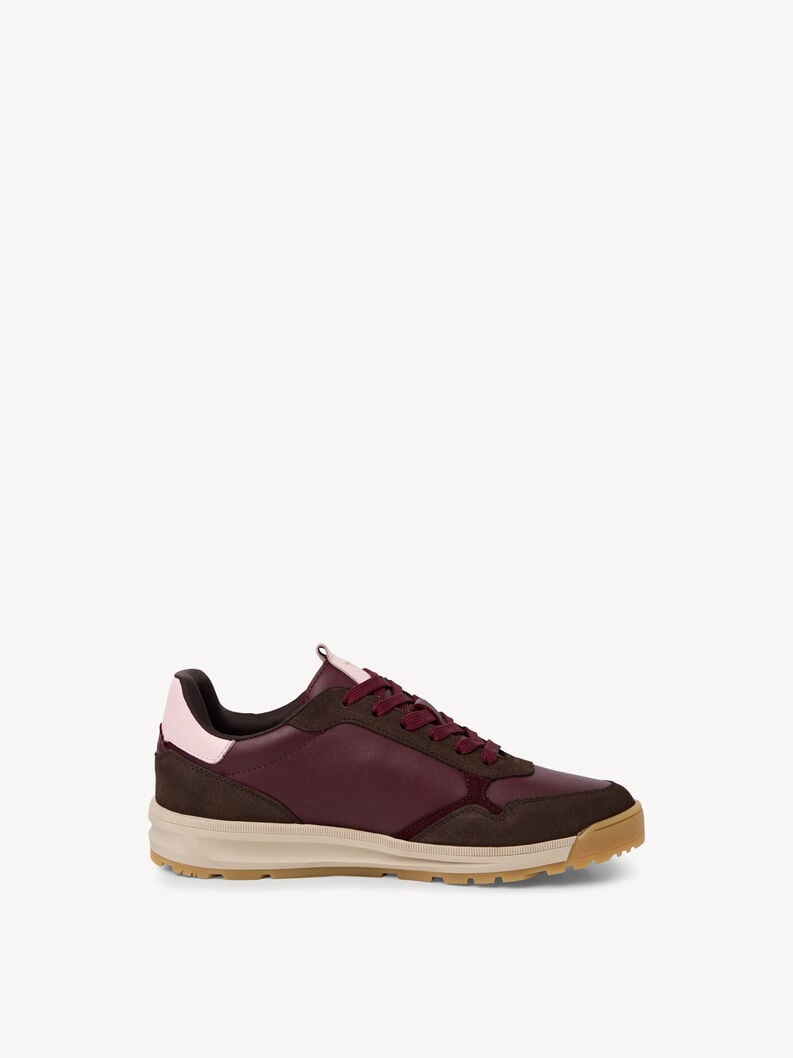 sneaker in pelle - rosso 1-23718-45-534 compra tamaris sneakers online