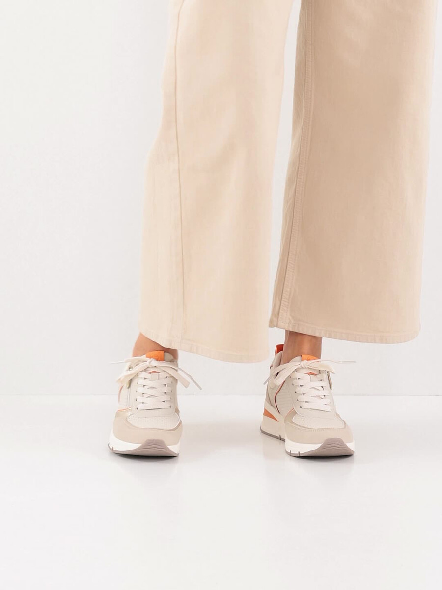 sneaker arancione 1-23721-42-608 compra tamaris sneakers online